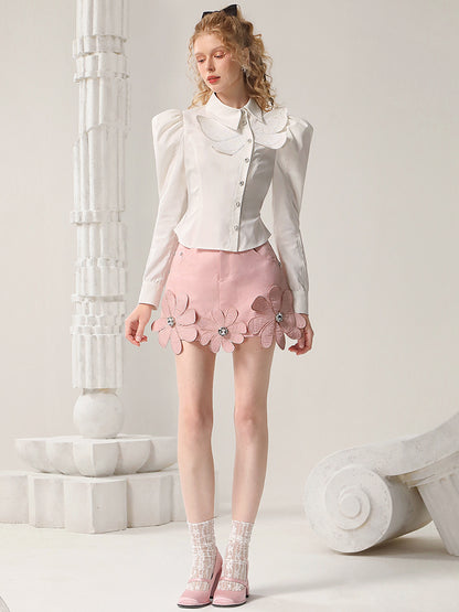 CHECOCRE New Retro Sleeve Butterfly Women's Top - GIO