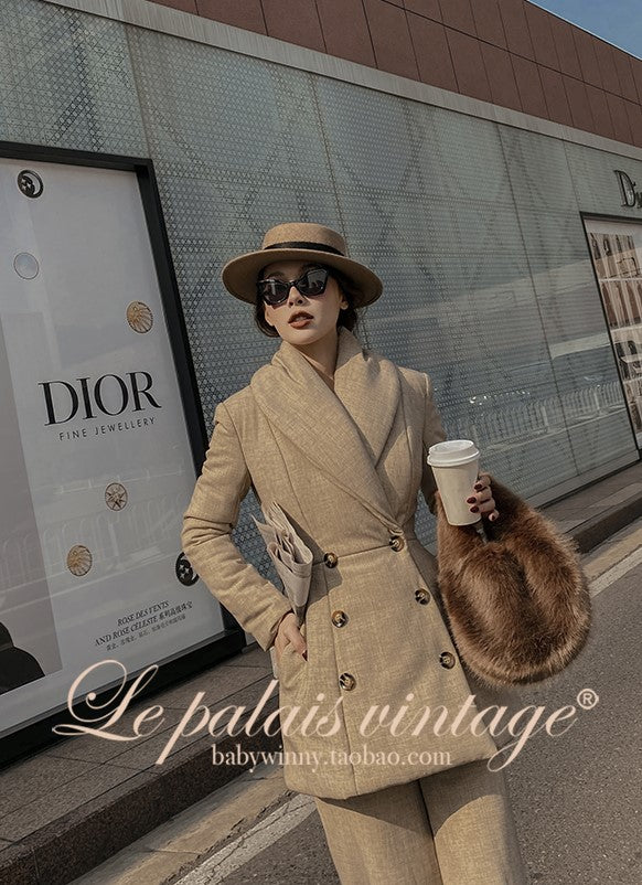Le Palais Vintage Luxury Retro Casual Plush Bag-Kiki.