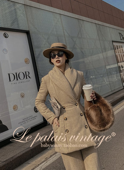 Le Palais Vintage Luxury Retro Casual Plush Bag-Kiki.