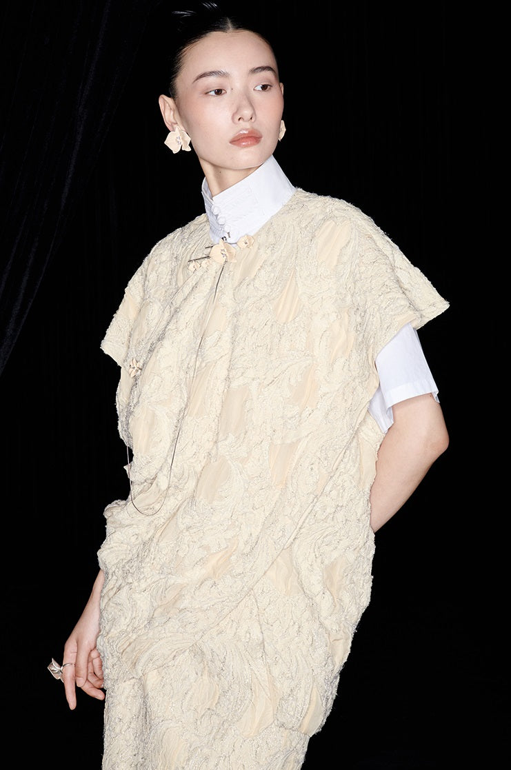 M essential Mackay designer brand Origin jacquard irregular loose fit - sly.