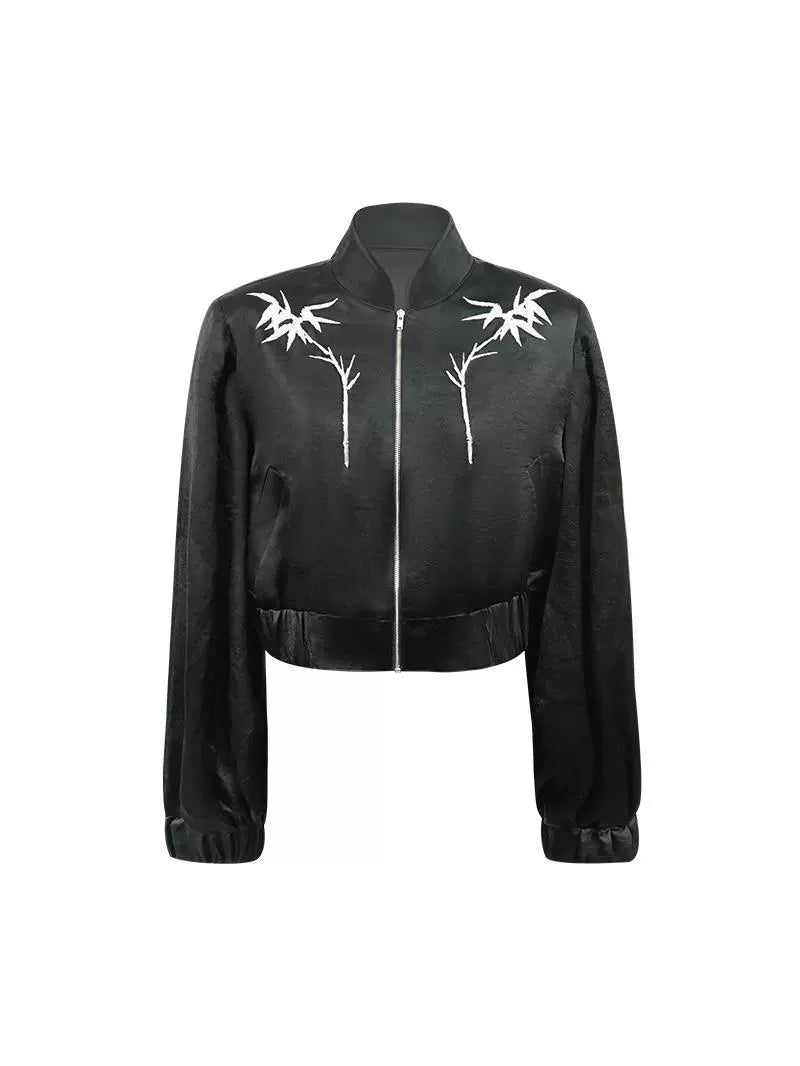 HECO 100% Acetate Long Sleeve Jacket Women - kyle.