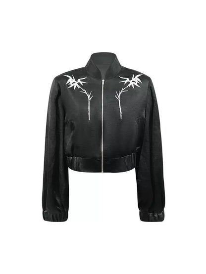 HECO 100% Acetate Long Sleeve Jacket Women - kyle.