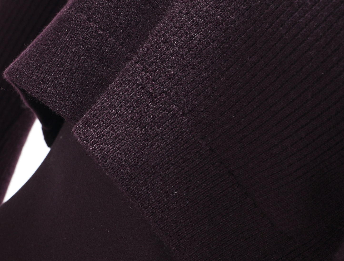 WANGXO | Delicate 12-Needle Wool Pit Texture U-Neck Side Pleated Dress- RINA.