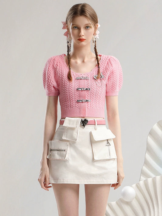 CHECOCRE Stubble Sweet Girly Suit Dress  - SHALOM