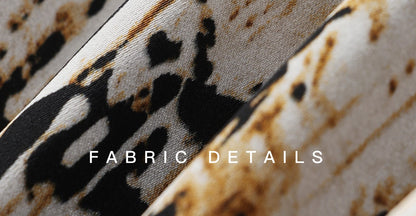 WANGXO | Satin Oil-Paint Floral Shadow Silken Drape Top -EVELISE.