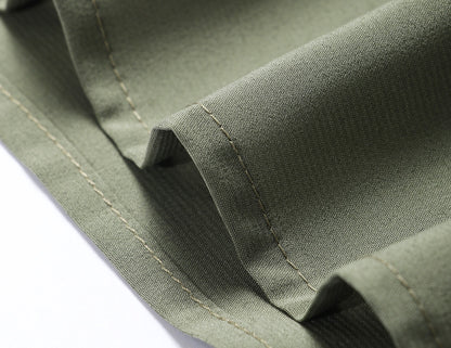 WANGXO | Silk Jacquard Streamer Suspender & Shirt Set -ÉLIA.