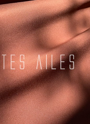 LE VENT&TES AILES Luxury French Disc Embroidered Sequin 3d Vintage brown Dress - LINA