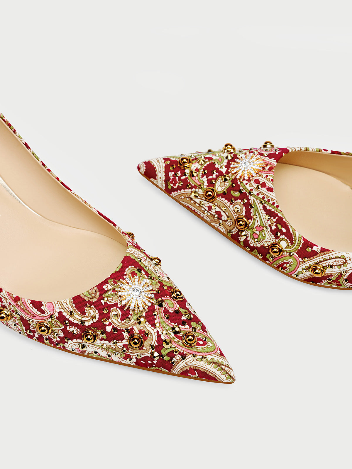 pjjuu Hexiu Wedding Dress Two Wear High Heels - EVERYTHING