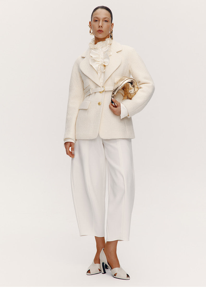 ATELIER MISS LU [After the Drama] New Artistic Scimitar Silhouette Pants - GRAT.