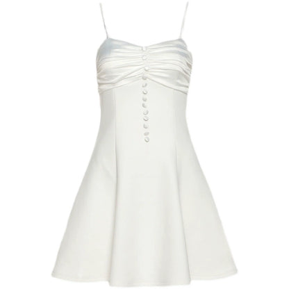 DOLLY High End Sleeveless Backless High Slim Waist Sexy Short Birthday Dress-LOLRA