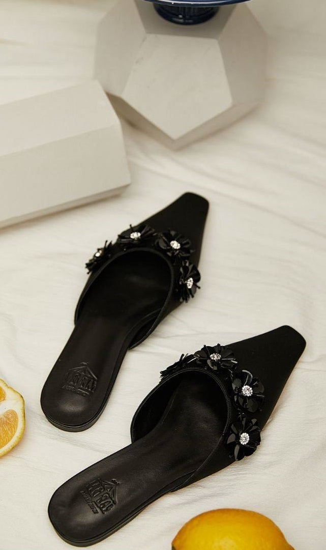 B-FEI  spring fairy beaded diamond shoes-GANDU.