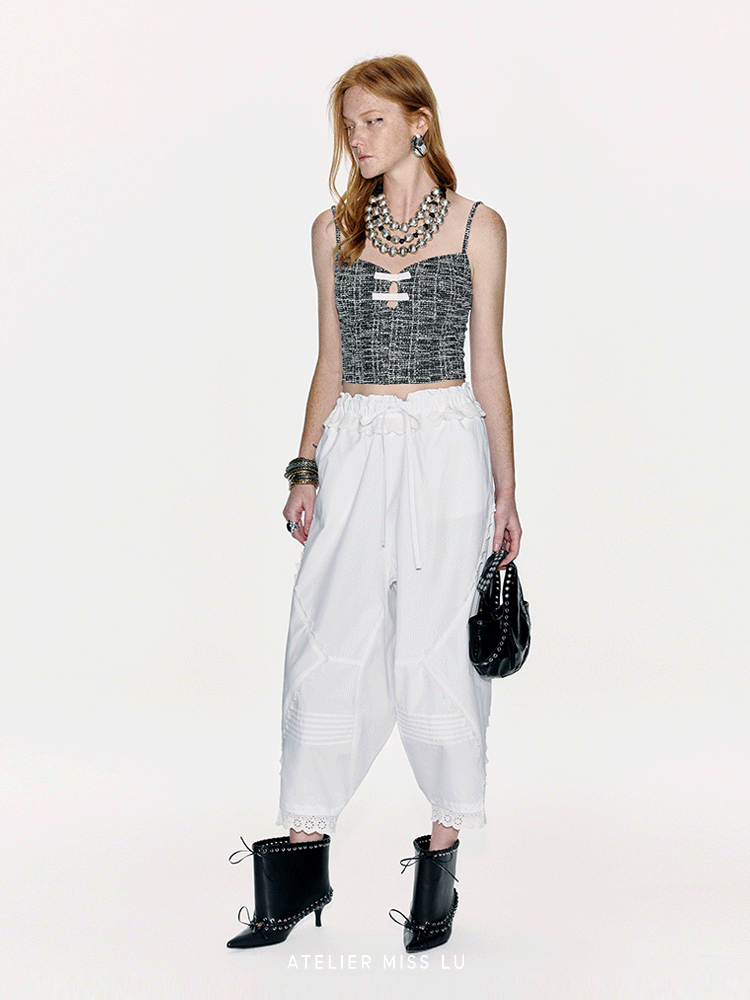 ATELIER MISS LU Spring And Summer Mini-fragrance Camisole Top - BLESSED.