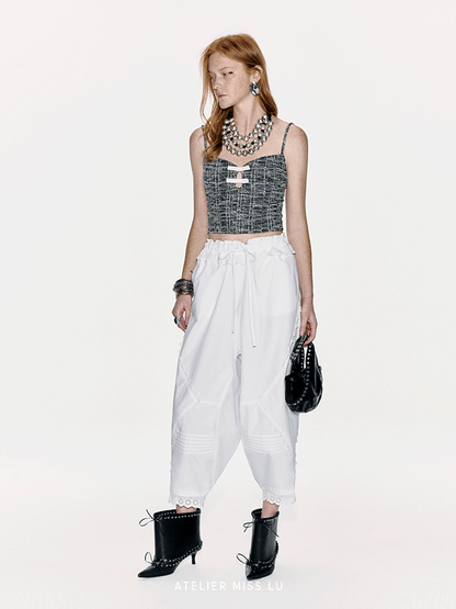 ATELIER MISS LU Spring And Summer Mini-fragrance Camisole Top - BLESSED.