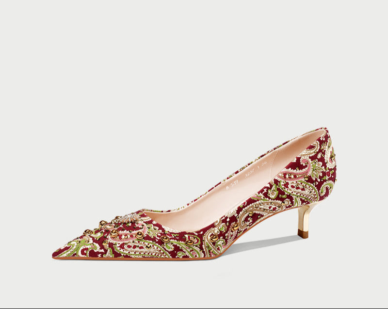 pjjuu Hexiu Wedding Dress Two Wear High Heels - EVERYTHING