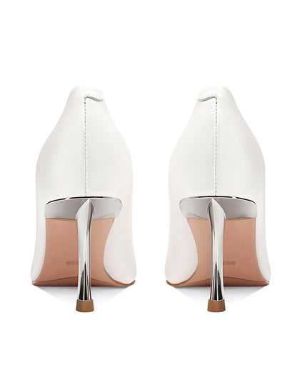 pjjuu silk gold bridal wedding shoes  - GRAN