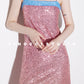 Gradient Pink High-end Craft Sequins Slip dress - Tiiva