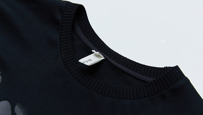 ZHUCHONGYUN short-sleeved loose casual cotton straight dress -SAM.