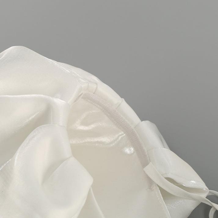 DOLLY Elegant Black and White Deep V-Neck Short Puff Sleeves Slim Fit Office Dress-ZOEY