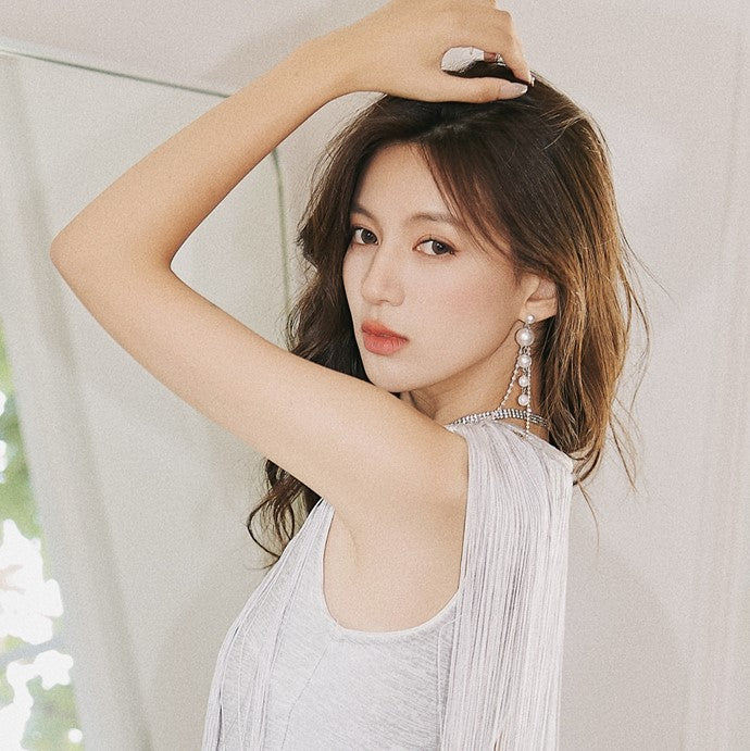 DOLLY Elegant European Style Diamond Pearl Tassel Chic Earring-CAMILA