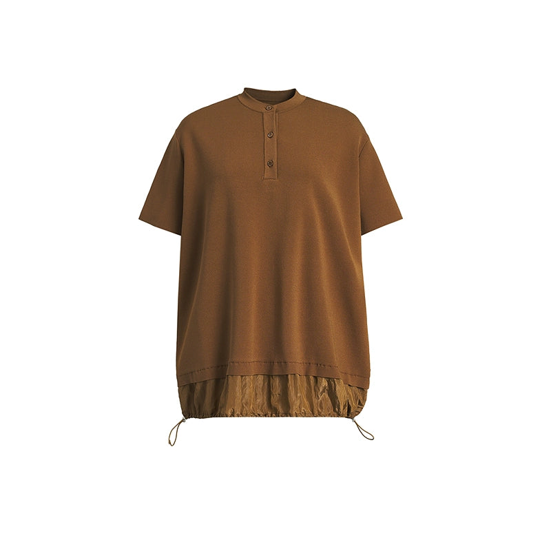 ZHUCHONGYUN crew collar short sleeves and loose pant outfit set-ECHO.