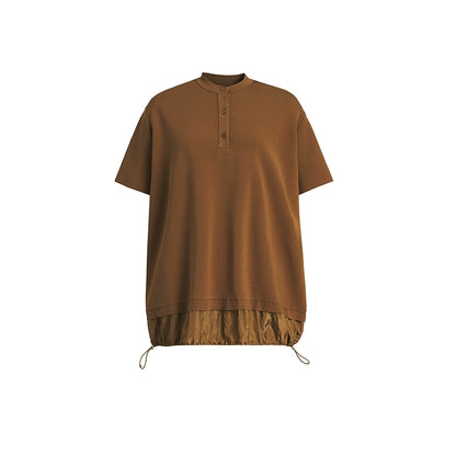 ZHUCHONGYUN crew collar short sleeves and loose pant outfit set-ECHO.