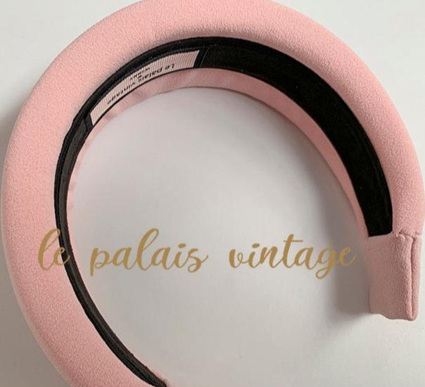 Le Palais Vintage Original  Rose Pink Headband- Rosie.