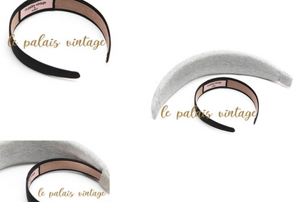 Le Palais Vintage Original  Rose Pink Headband- Rosie.