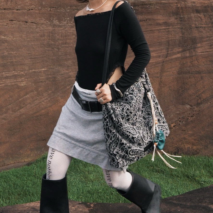 IUBALLET Wild Breeze Summer New Bucket Lace Bag- AMUSE.