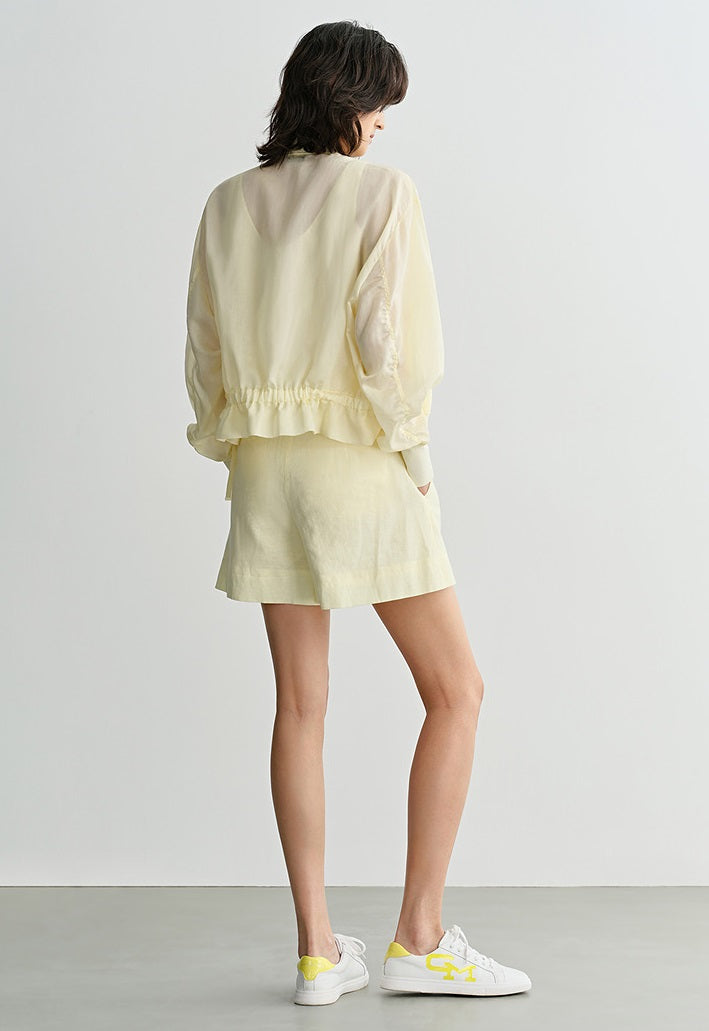 COMME MOI Women's Outdoor Commuter Cropped Jacket - MARY.