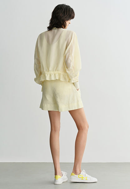 COMME MOI Women's Outdoor Commuter Cropped Jacket - MARY.