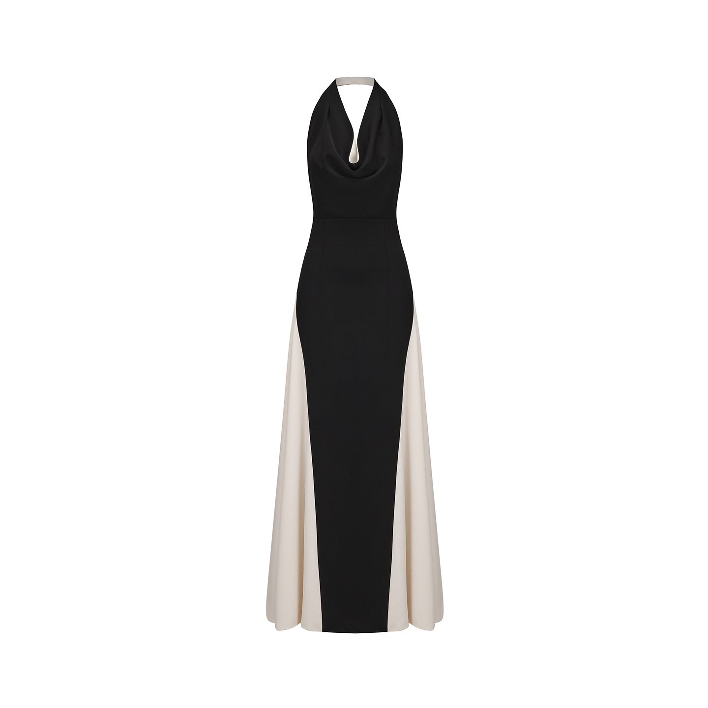 AtelierMissLu Open Back Large Swing Dress Long Skirt - LEVI.