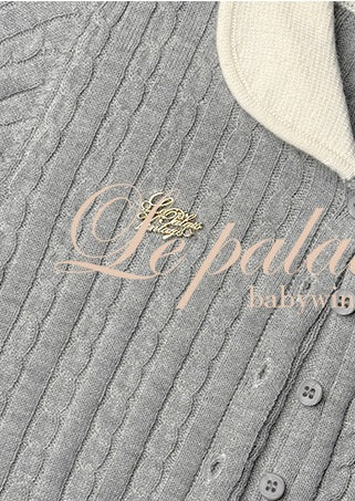 le palais vintage slim long sleeve sweater-BEA.