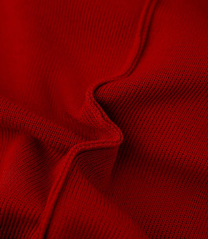 HECO Chinese round neck knit short sleeve feminine temperament slim T-shirt - COLE.