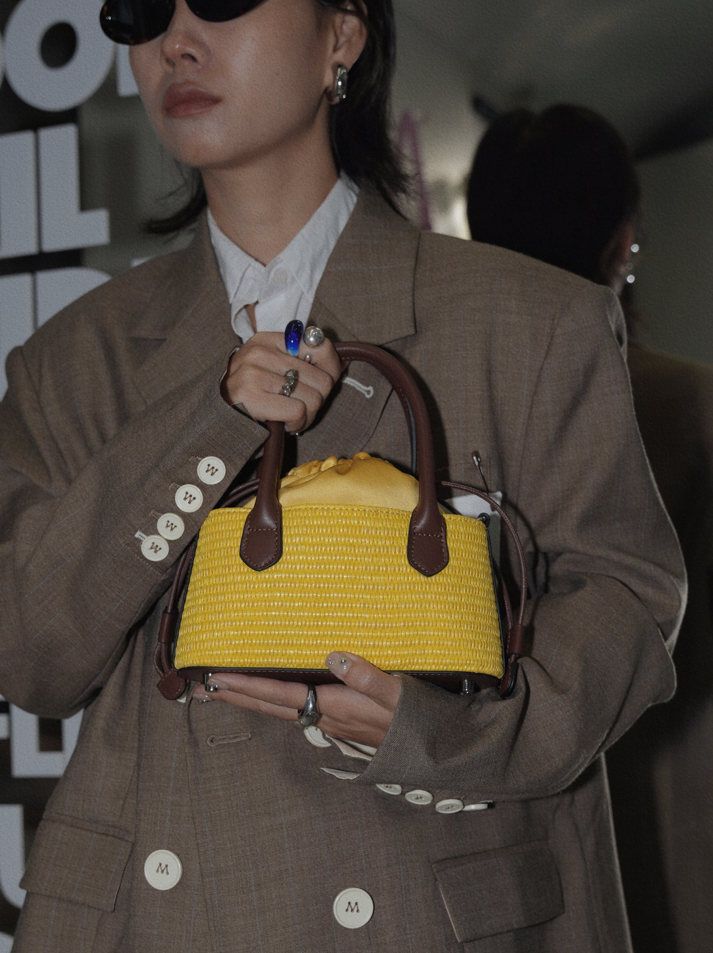 IUBALLET Woven Hand Bag- TREASURE.