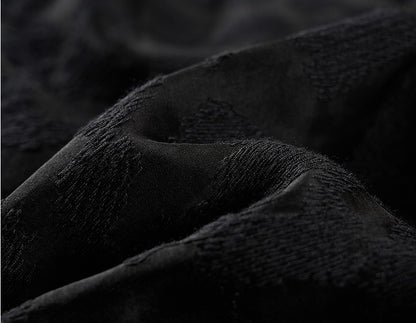 COMME MOI women's V-neck silk embroidered blouse top - TAMAR.