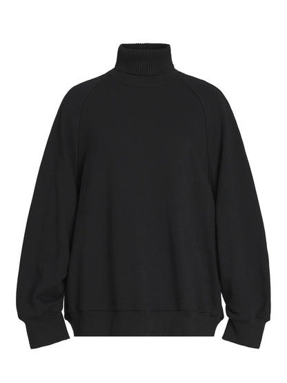 ZHUCHONGYUN High Neck Loose pant and Sweatshirt outfit set -MATOU.