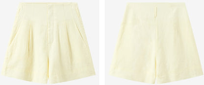 COMME MOI women's high-tech linen shorts and shirts outfit set - ELIJAH.