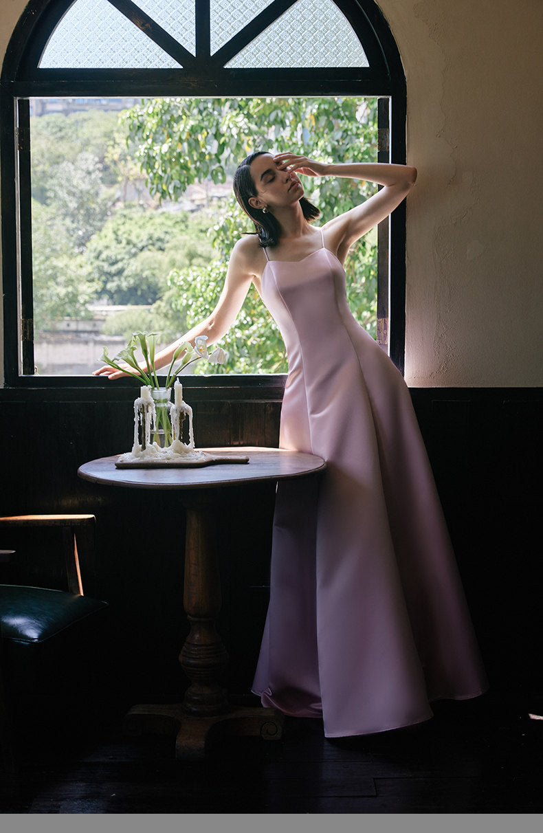 GOUDIN long high-end light luxury evening dresses -GIN.