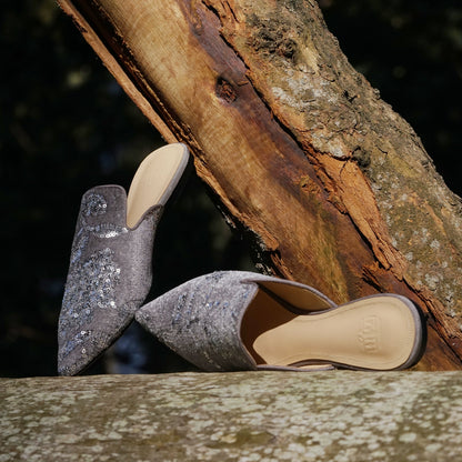B-FEI Chinese pointed toe women's mules sandals-FAIYAZ.