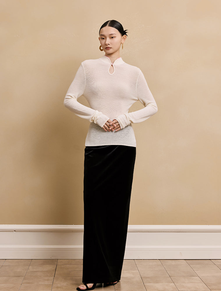 HECO  hollow wool knitwear fashion underwear - NEWS.