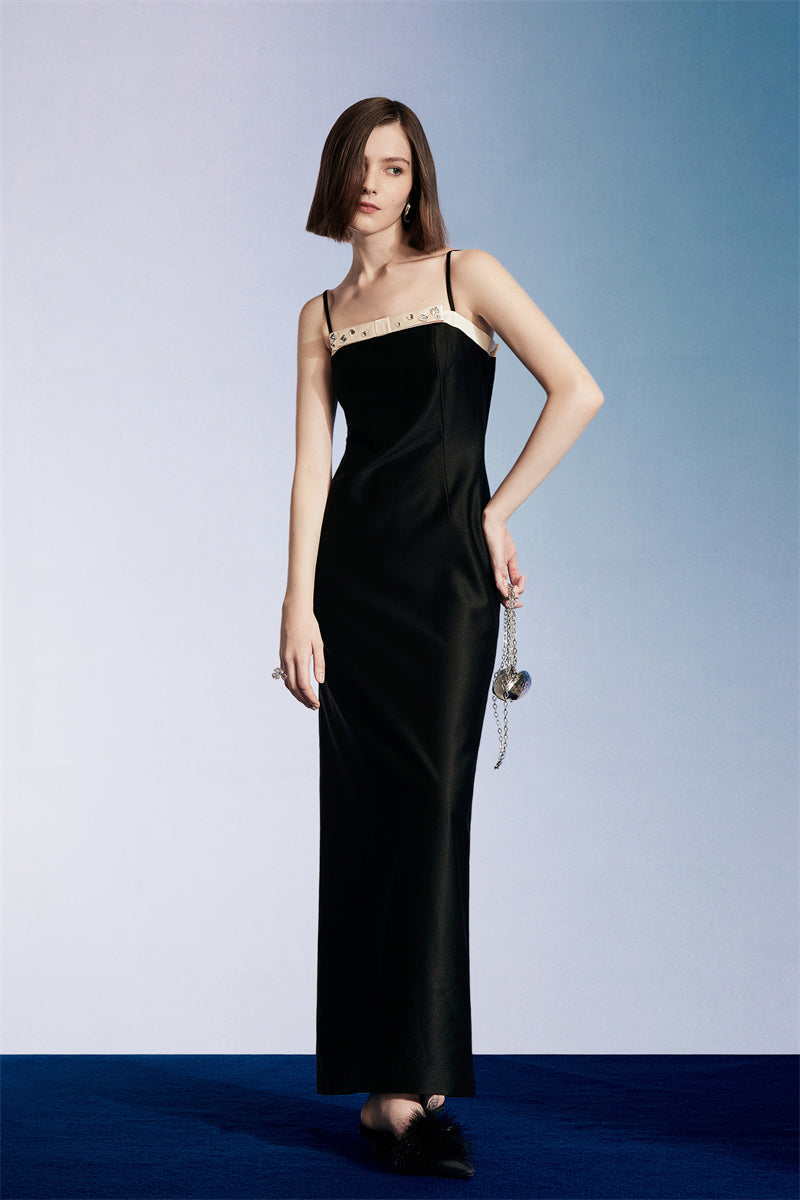 PURITY RING Elegant and classic sling dress- Hepburn