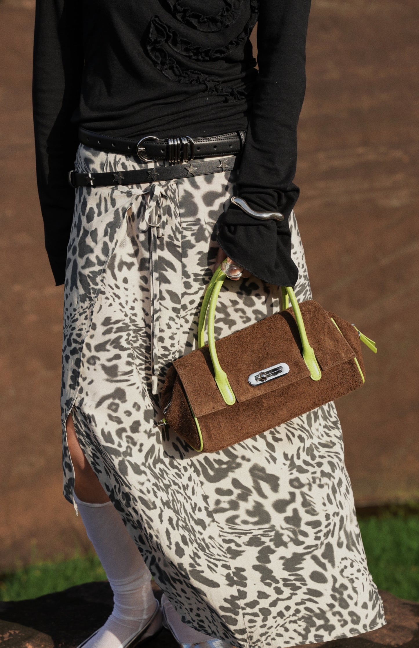 IUBALLET Mississippi Party New Suede Tote Girl bag - BAKA.