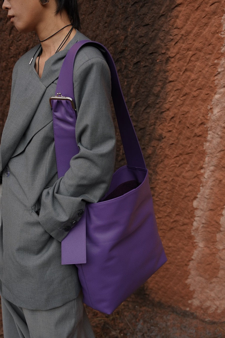 IUBALLET Leather Commuter Large Capacity Tote Bag- SURPRISES.