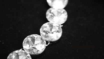 IUBALLET Diamond-Encrusted Leather Black Handbag - SIGN.