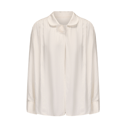 ATELIER MISS LU Spring/Summer Orchid Design Acetate Shirt - COOKIE