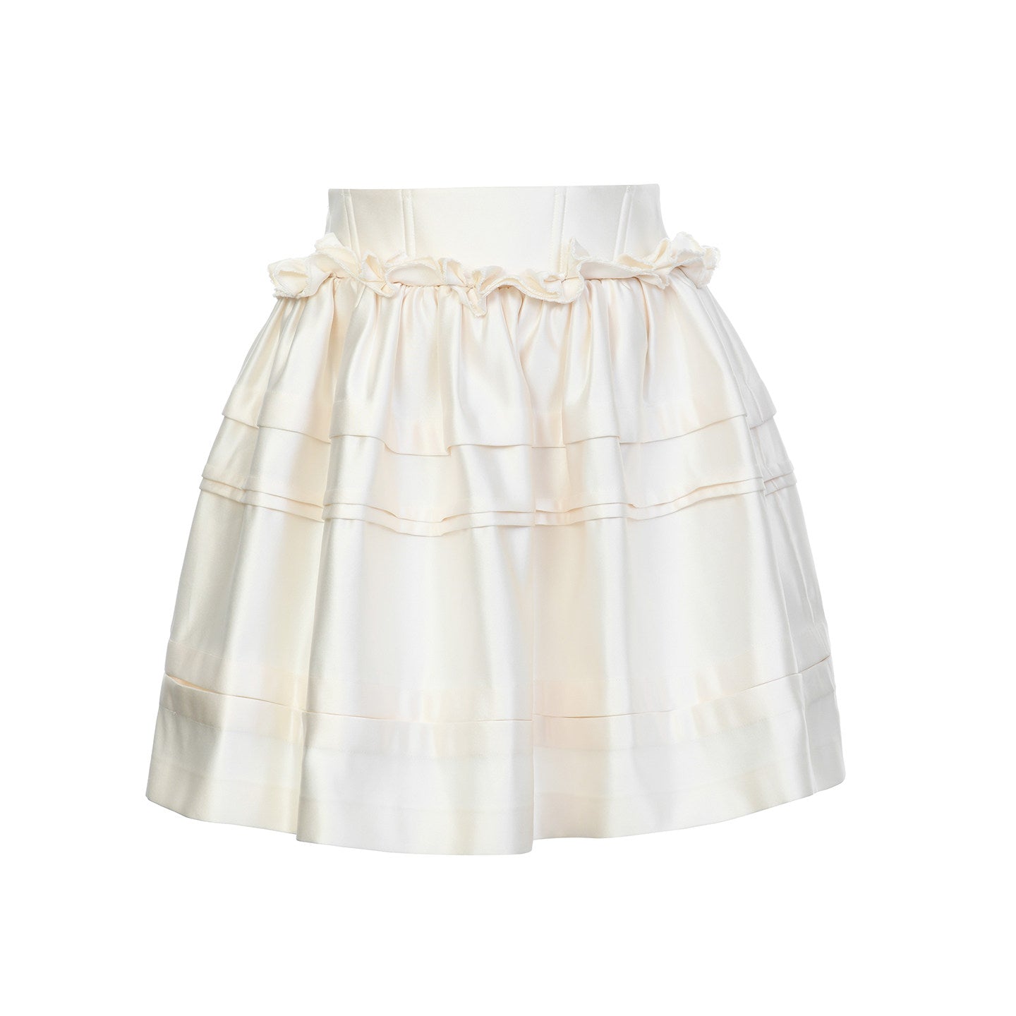 FAME Rococo cream piping skirt - LOGAN