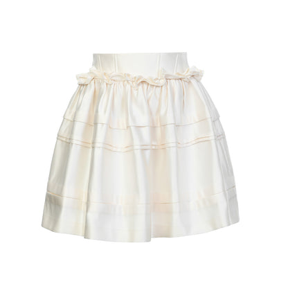 FAME Rococo cream piping skirt - LOGAN
