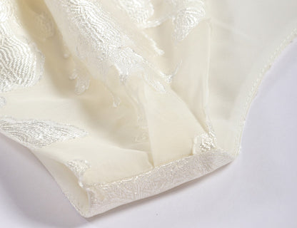 WANGXO |Swing Collar Long Fishtail Dress -CASSIANA.