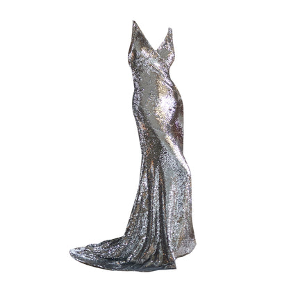 GOUDIN bridal light luxury backless gorgeous dress-AGATAA.