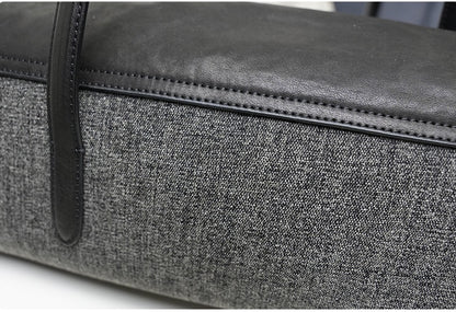 IUBALLET Tanned Leather Shoulder Barrel Bag - SPIRIT.